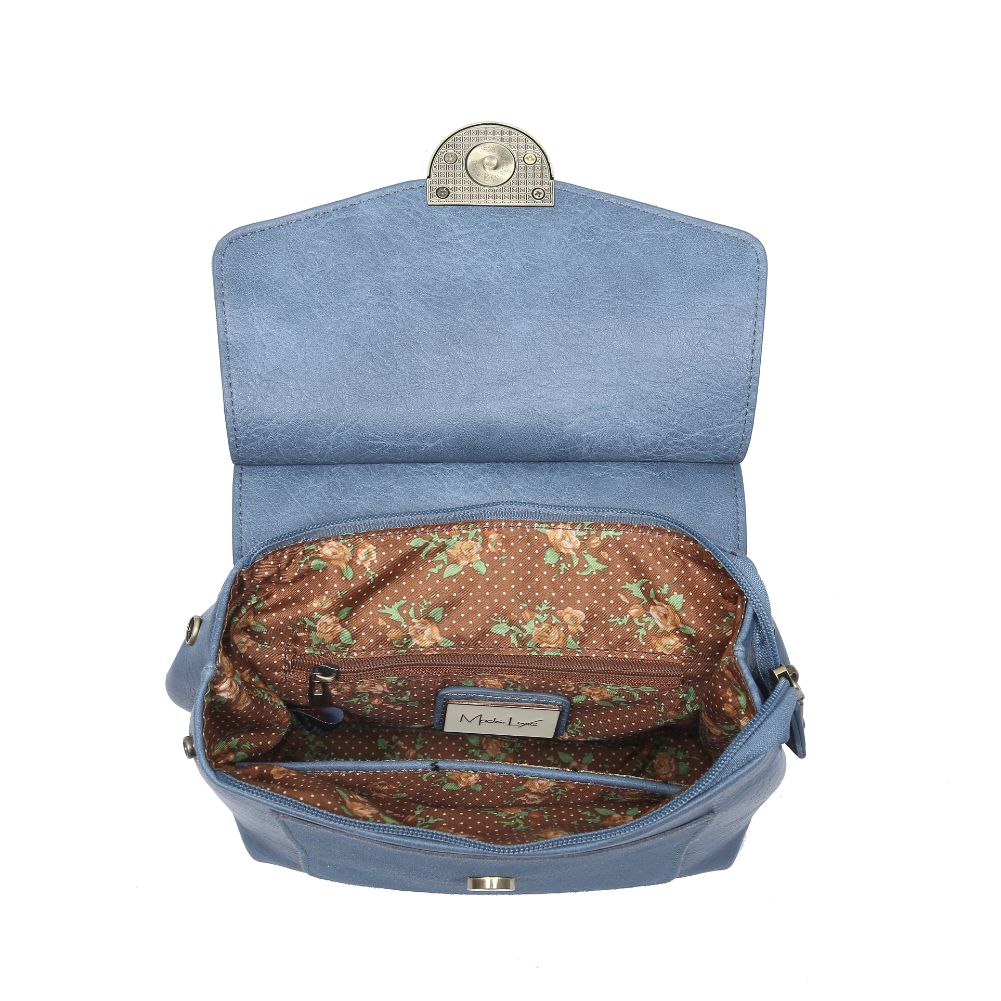 Product Image of Moda Luxe Claudette Backpack 842017127451 View 8 | Denim