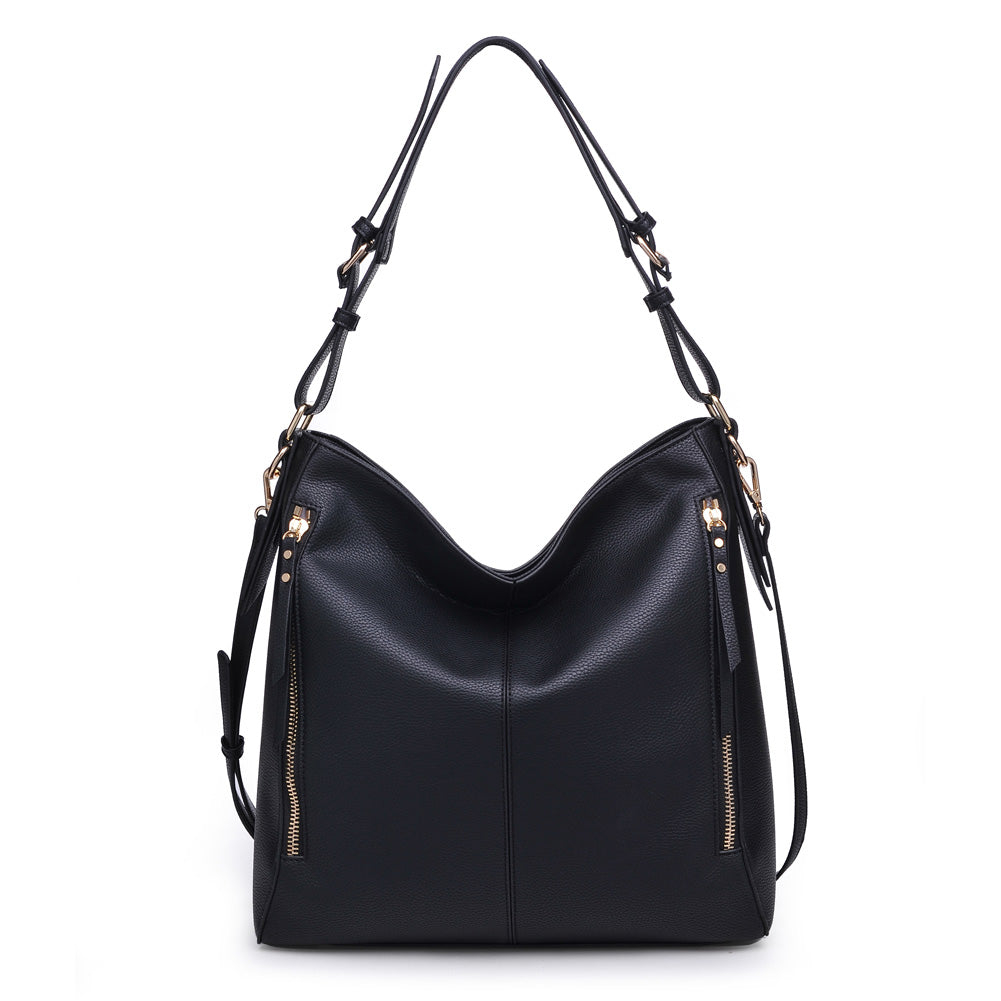 Product Image of Moda Luxe Carrie Hobo 842017118817 View 1 | Black