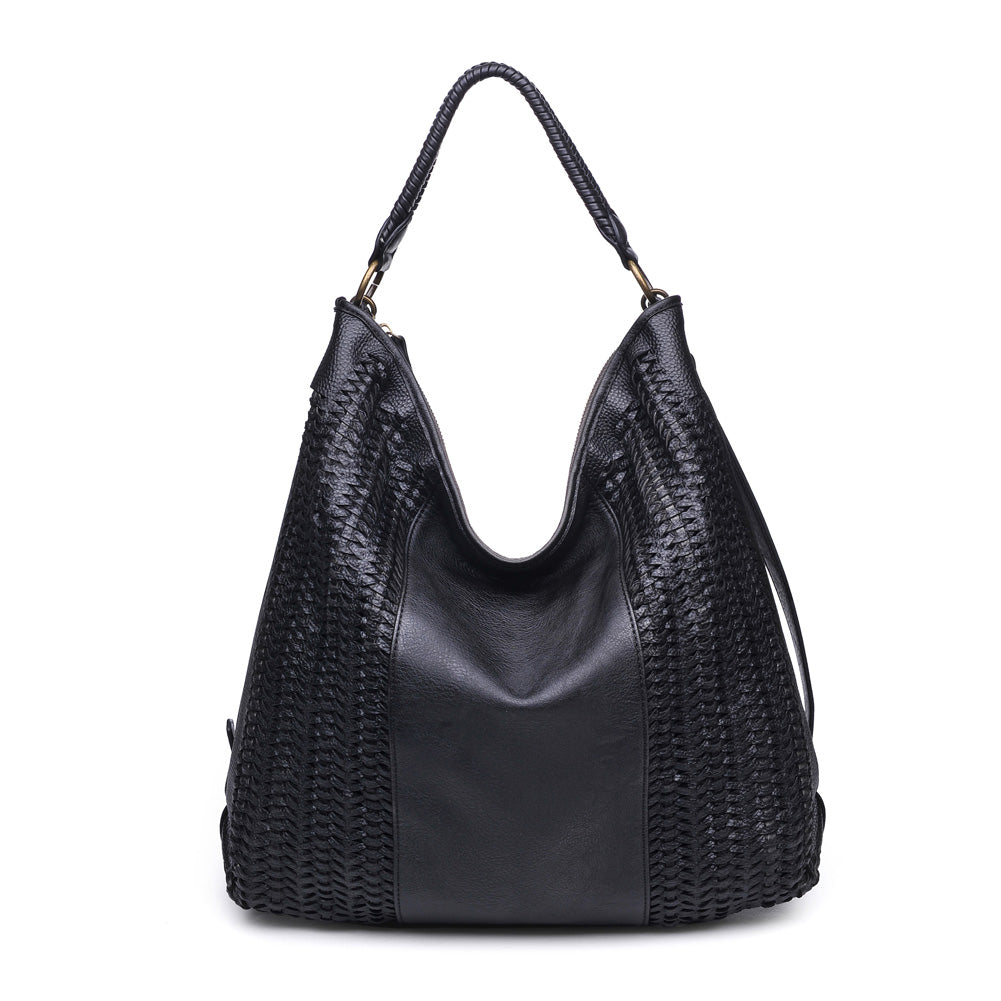 Product Image of Moda Luxe Allison Hobo 842017119258 View 1 | Black