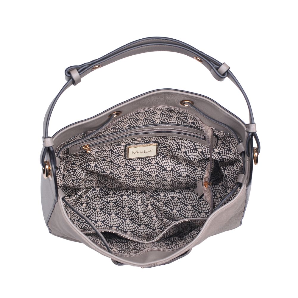 Product Image of Moda Luxe Nadia Hobo 842017122937 View 4 | Mushroom