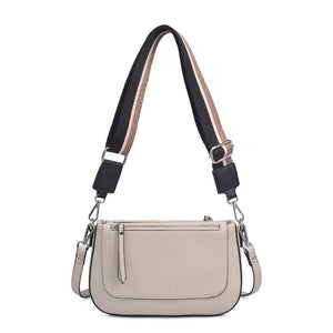 Product Image of Moda Luxe Modaire Crossbody 842017134886 View 7 | Grey
