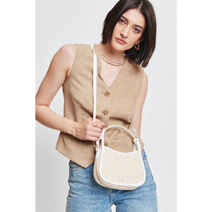 Woman wearing Natural White Moda Luxe Aimee Crossbody 842017131175 View 2 | Natural White