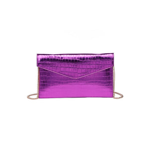 Product Image of Moda Luxe Katniss Clutch 842017133780 View 5 | Fuchsia