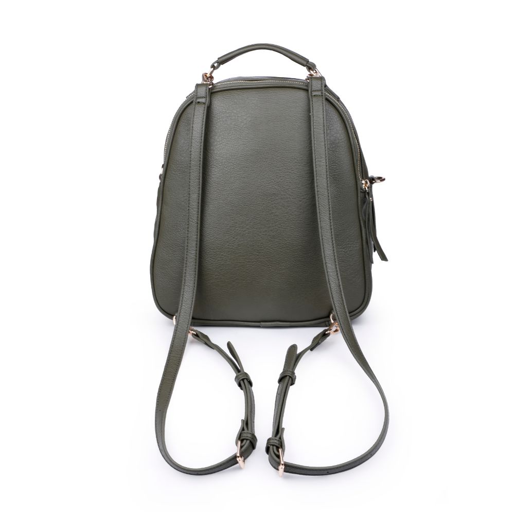 Product Image of Moda Luxe Claudia Backpack 842017126126 View 7 | Olive