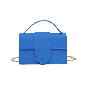 Product Image of Moda Luxe Elizabeth - Suede Crossbody 842017130543 View 5 | Electric Blue