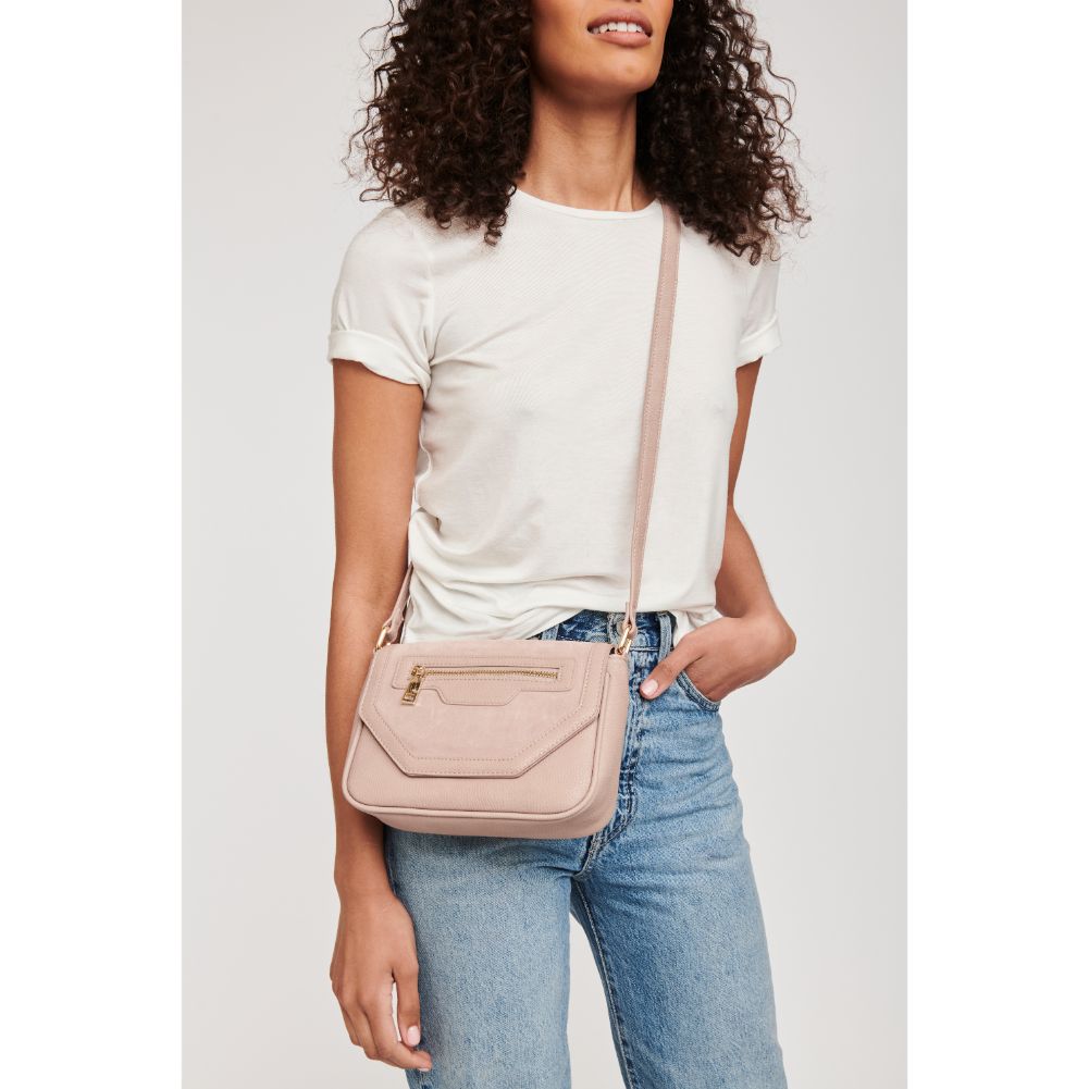 Woman wearing Putty Moda Luxe Hallie Crossbody 842017120551 View 1 | Putty