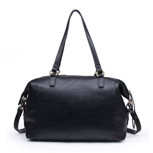 Product Image of Product Image of Moda Luxe Annette Satchel 842017118275 View 3 | Black