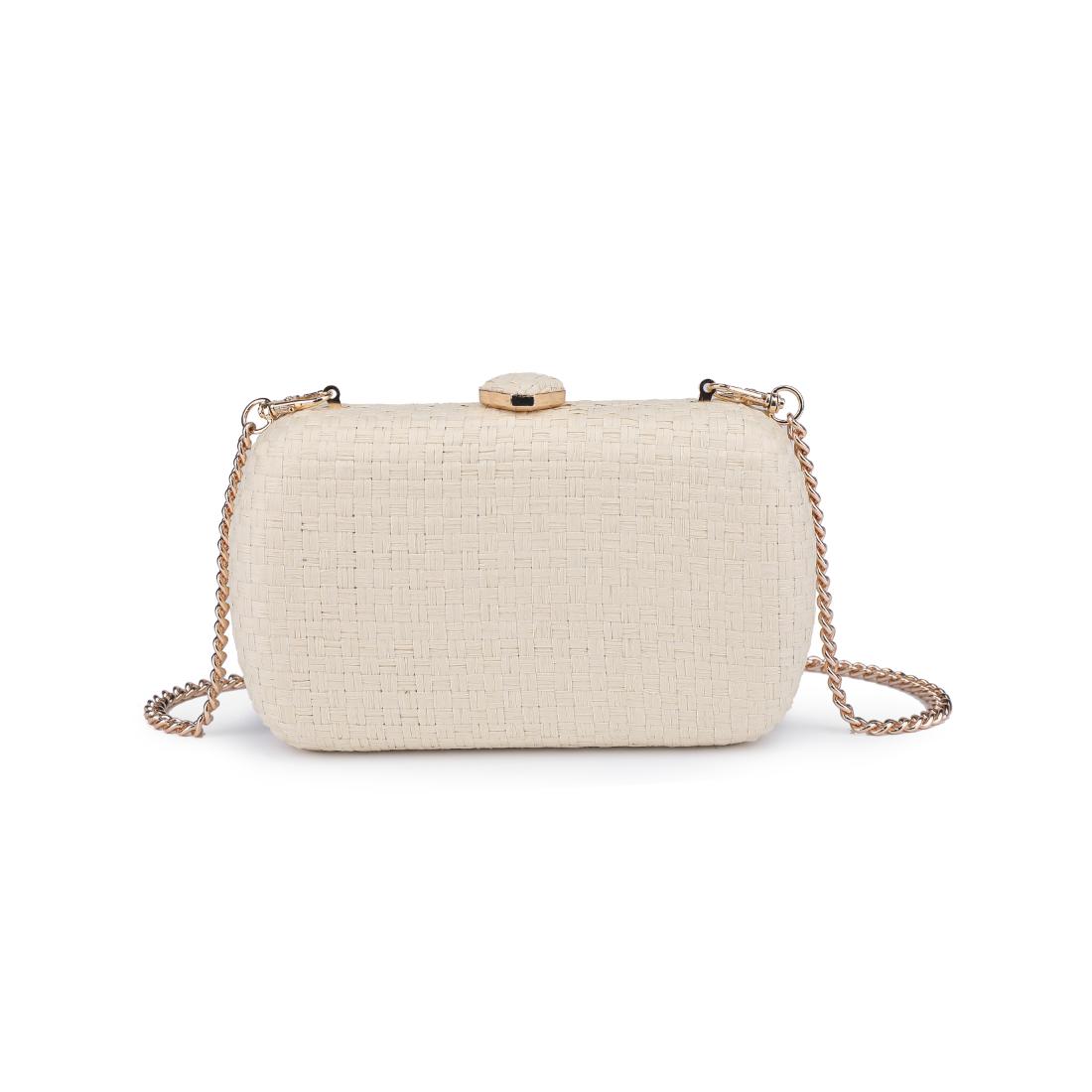 Product Image of Moda Luxe Roxie Evening Bag 842017138198 View 7 | Ivory