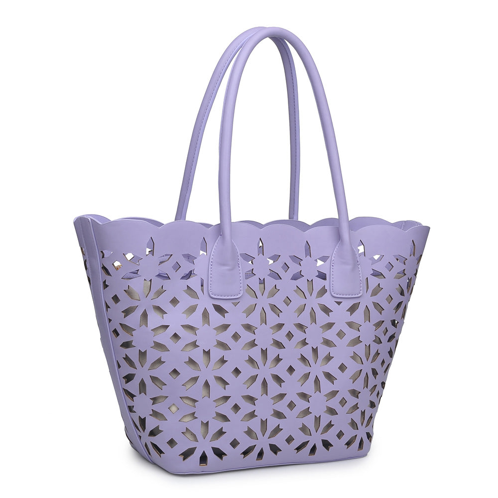 Product Image of Moda Luxe Goddess Tote 842017112259 View 2 | Lilac