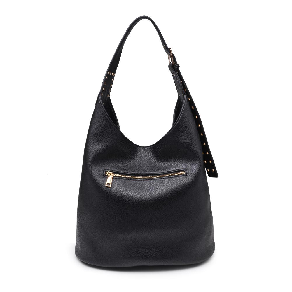 Product Image of Moda Luxe Jacqueline Hobo 842017136972 View 7 | Black