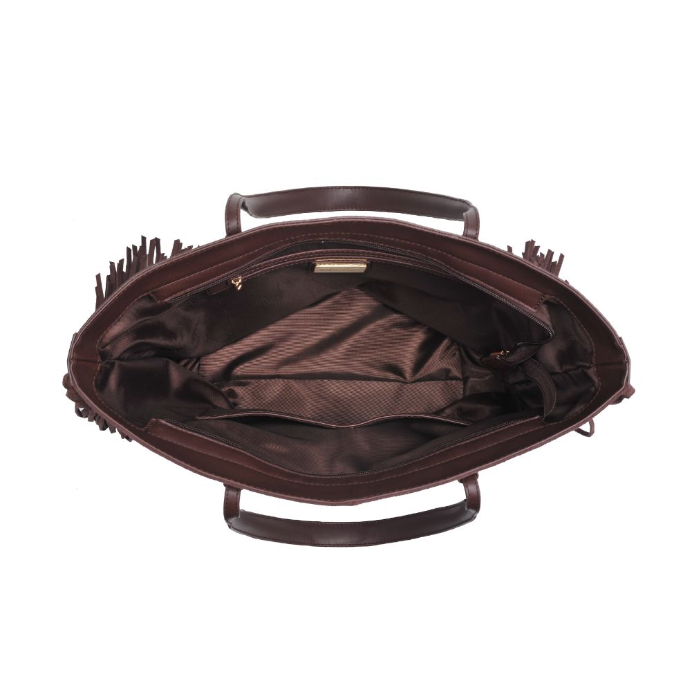 Product Image of Moda Luxe Stevie Tote 842017133186 View 8 | Chocolate