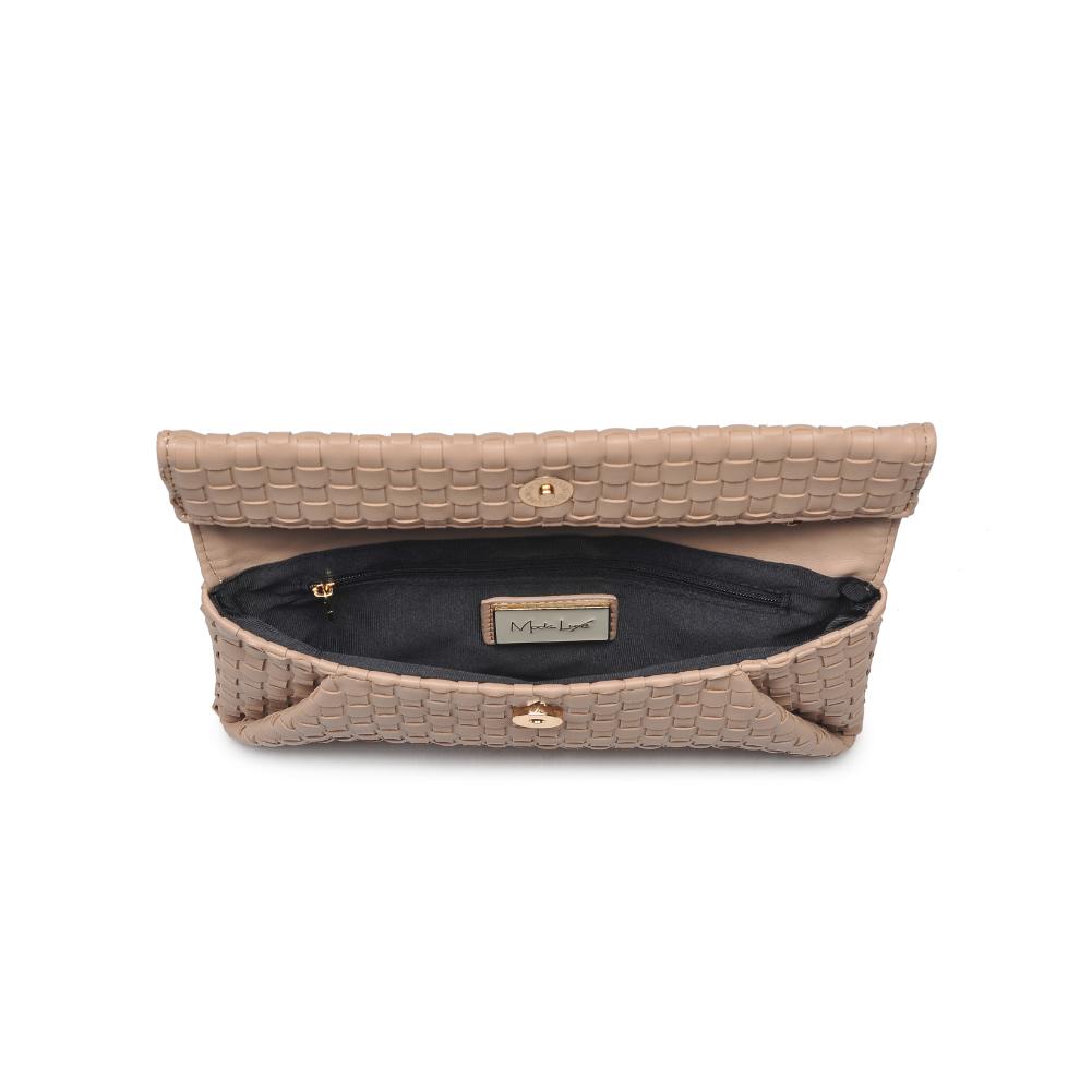 Product Image of Moda Luxe Priscilla Clutch 842017136576 View 4 | Nude