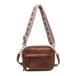 Product Image of Moda Luxe Hannah Crossbody 842017136729 View 5 | Cognac