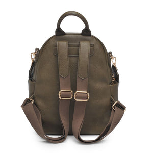 Product Image of Moda Luxe Scarlett Backpack 842017130154 View 7 | Olive