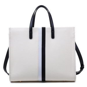 Product Image of Moda Luxe Morocco Tote 842017113423 View 1 | Ivory