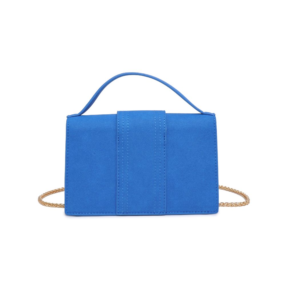 Product Image of Moda Luxe Elizabeth - Suede Crossbody 842017130543 View 7 | Electric Blue