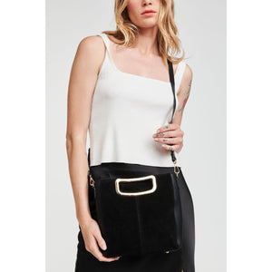 Woman wearing Black Moda Luxe Brielle Crossbody 842017123002 View 2 | Black