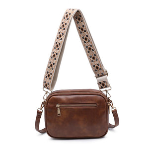 Product Image of Moda Luxe Hannah Crossbody 842017136729 View 7 | Cognac