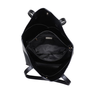 Product Image of Moda Luxe Lauren Tote 842017136699 View 8 | Black