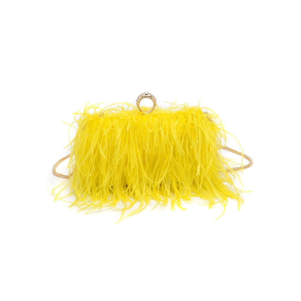 Product Image of Moda Luxe Harlow Evening Bag 842017131540 View 7 | Canary