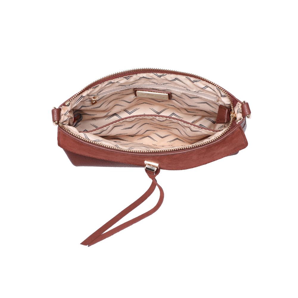 Product Image of Moda Luxe Aubrey Crossbody 842017128526 View 8 | Chocolate