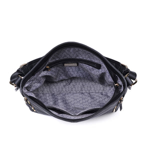 Product Image of Moda Luxe Carrie Hobo 842017118817 View 4 | Black