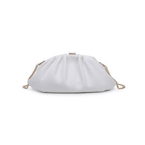 Product Image of Moda Luxe Jewel Clutch 842017131878 View 5 | White