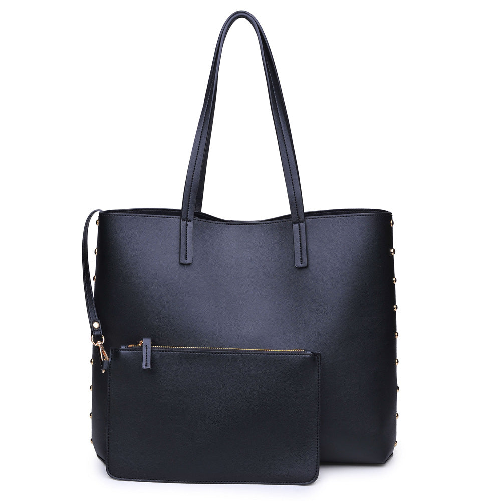 Product Image of Moda Luxe Raquel Tote 842017108191 View 1 | Black