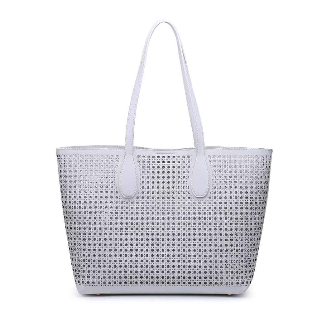 Product Image of Moda Luxe Brazil Tote 842017124214 View 7 | White