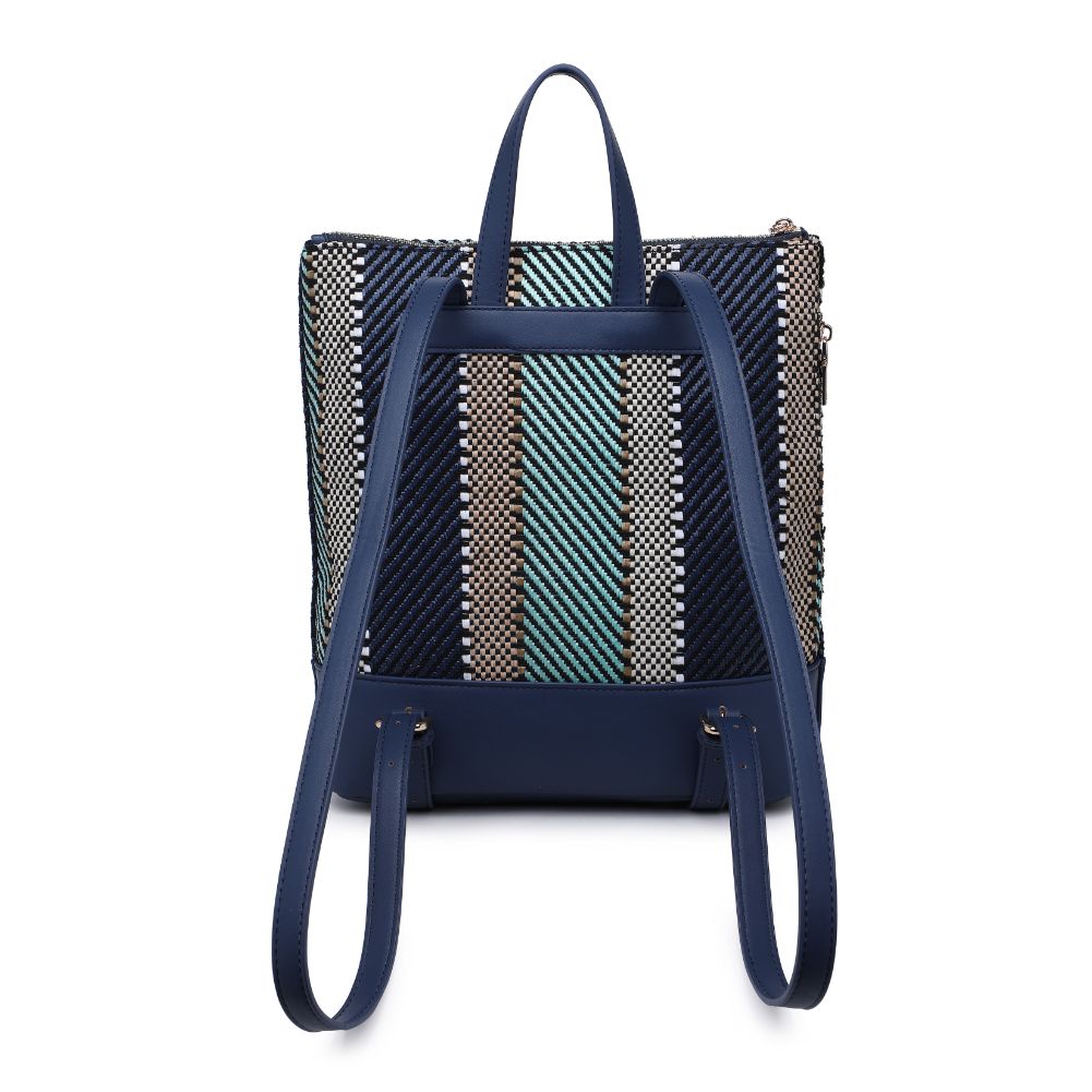 Product Image of Moda Luxe Elina Backpack 842017129660 View 7 | Navy