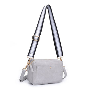 Product Image of Moda Luxe Skylie Crossbody 842017126713 View 6 | Grey