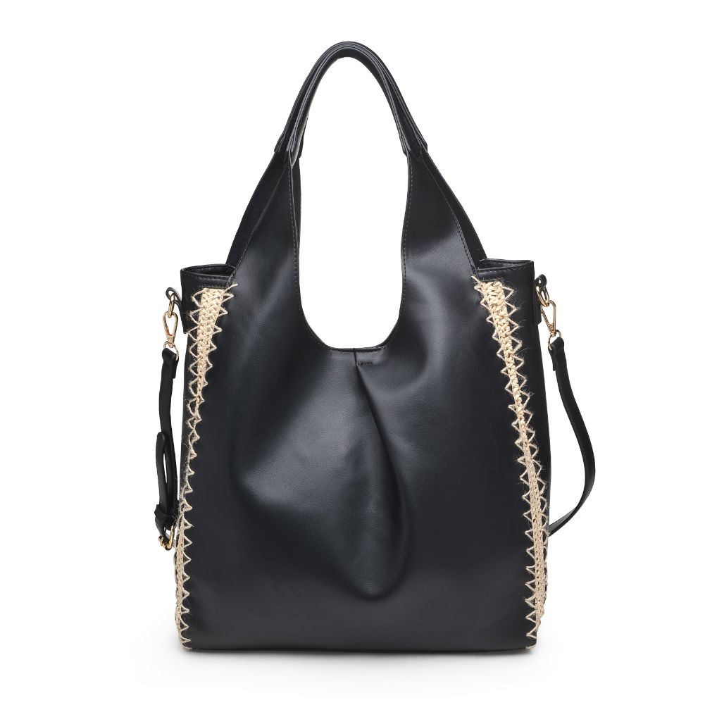 Product Image of Moda Luxe Havana Hobo 842017123699 View 7 | Black