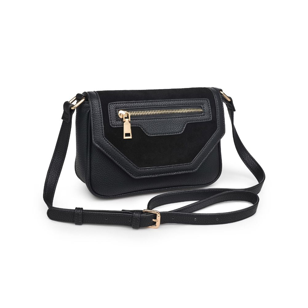 Product Image of Moda Luxe Hallie Crossbody 842017120513 View 6 | Black