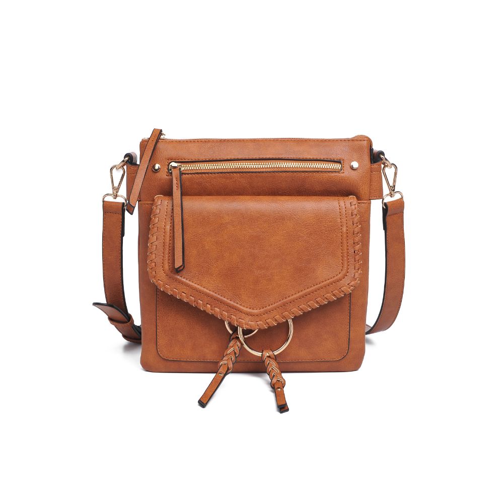 Product Image of Moda Luxe Leslie Messenger 842017128182 View 5 | Tan