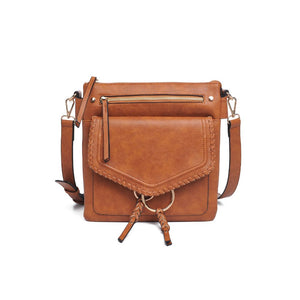 Product Image of Moda Luxe Leslie Messenger 842017128182 View 5 | Tan