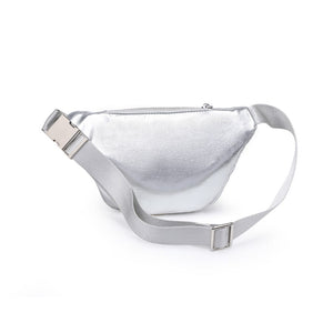 Product Image of Moda Luxe Ariana Belt Bag 842017133803 View 7 | Silver