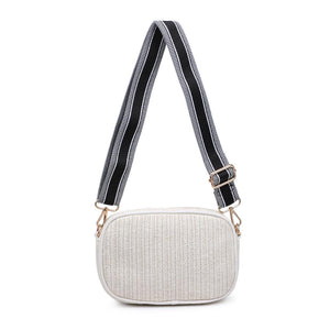 Product Image of Moda Luxe Snazzy Crossbody 842017135401 View 7 | Ivory