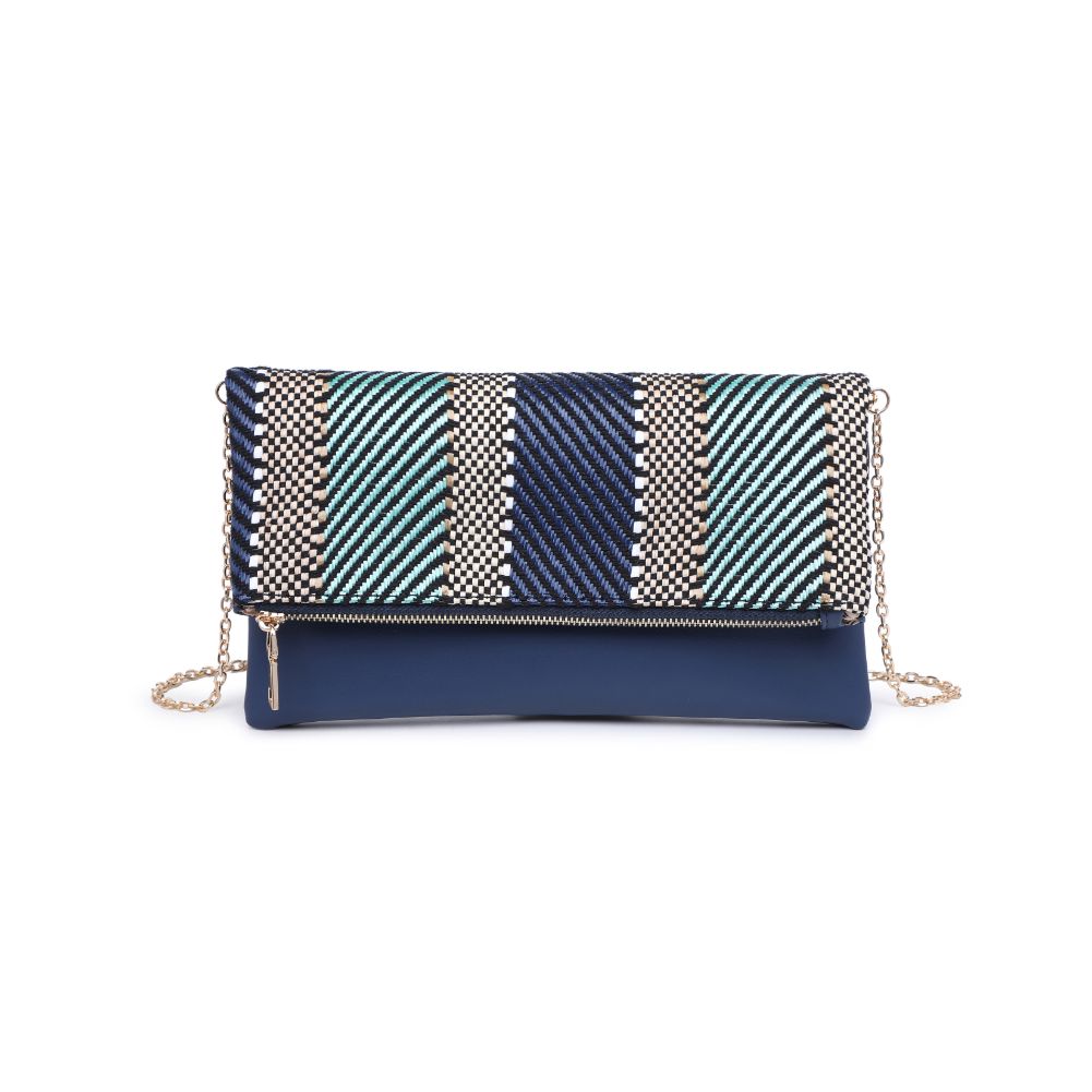 Product Image of Moda Luxe Emmie Clutch 842017129639 View 5 | Navy