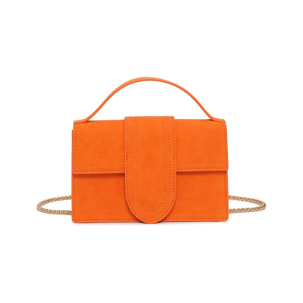 Product Image of Moda Luxe Elizabeth - Suede Crossbody 842017130550 View 5 | Orange