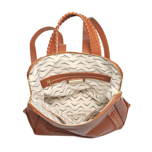 Product Image of Moda Luxe Rachel Backpack 842017127178 View 8 | Cognac