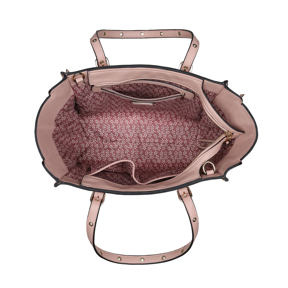 Product Image of Moda Luxe Magnolia Tote 842017119630 View 4 | Blush