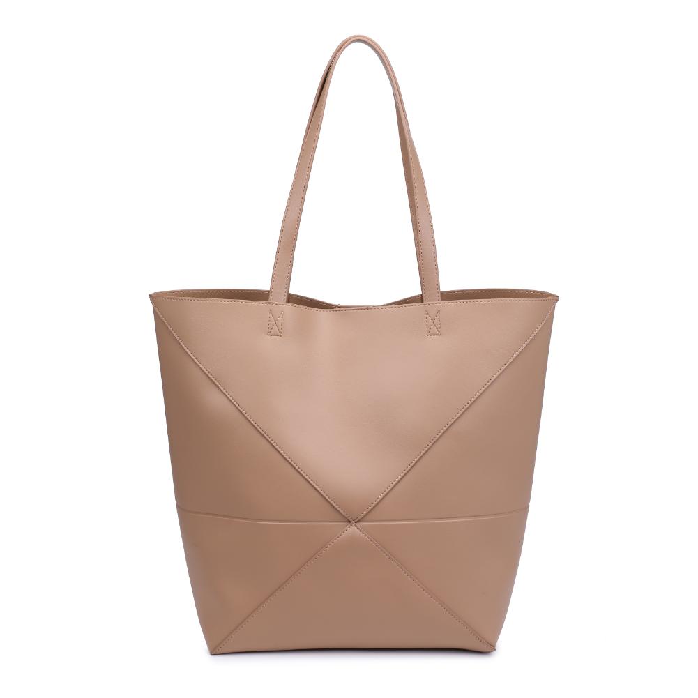 Product Image of Moda Luxe Lauren Tote 842017136705 View 7 | Natural