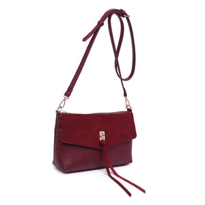 Product Image of Moda Luxe Aubrey Crossbody 842017128540 View 6 | Merlot