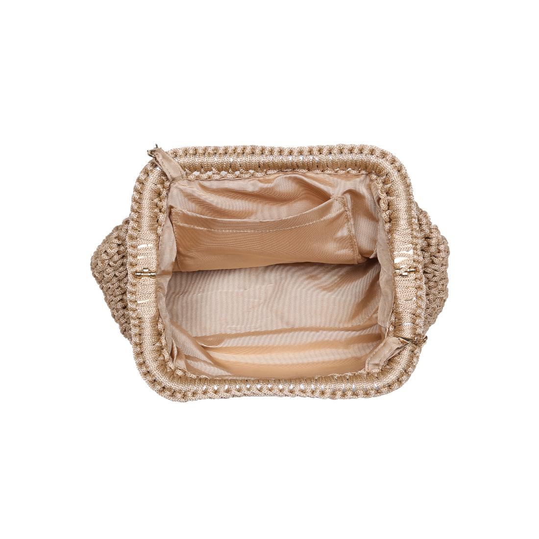 Product Image of Moda Luxe Anastasia Clutch 842017138259 View 8 | Natural