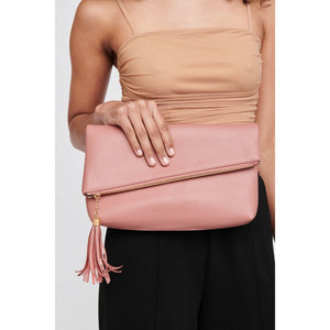 Woman wearing Blush Moda Luxe Maribel Crossbody 842017123491 View 2 | Blush