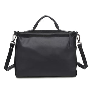 Product Image of Moda Luxe Harrison Satchel 842017116004 View 7 | Black