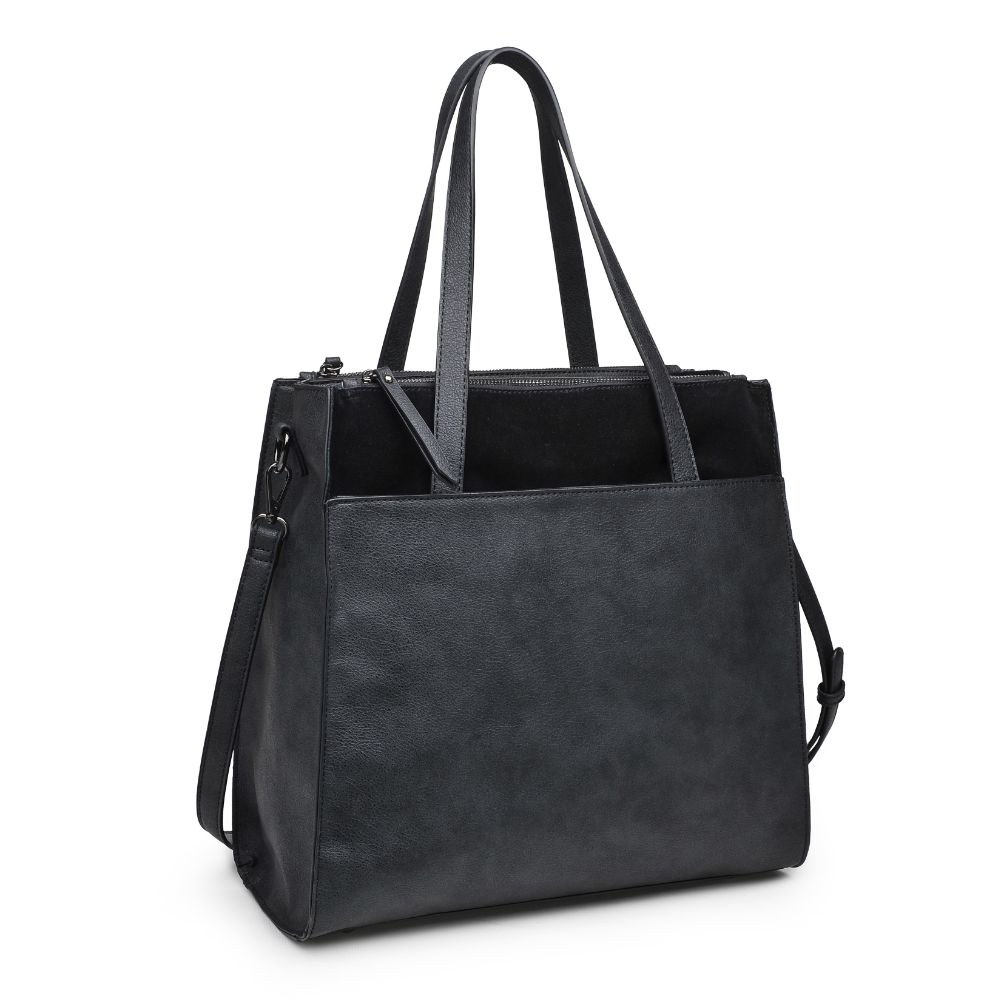 Product Image of Moda Luxe Lilian Tote 842017120629 View 6 | Black