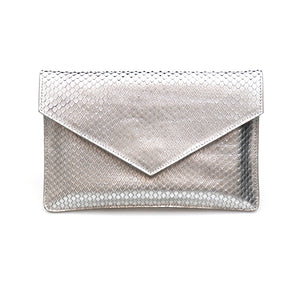Product Image of Moda Luxe Romy Clutch 842017118176 View 1 | Silver