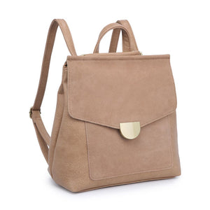 Product Image of Moda Luxe Lynn Backpack 842017127475 View 6 | Camel