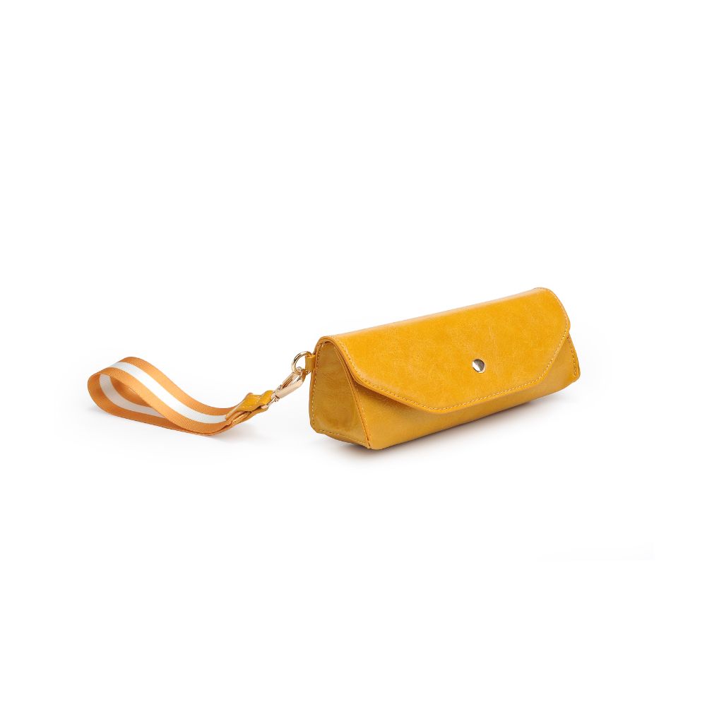 Product Image of Moda Luxe Kaya Wristlet 842017126966 View 6 | Mustard